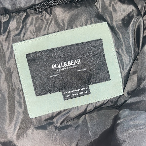 Pull&Bear Green Olive Jacket Size S - Picture 9 of 9